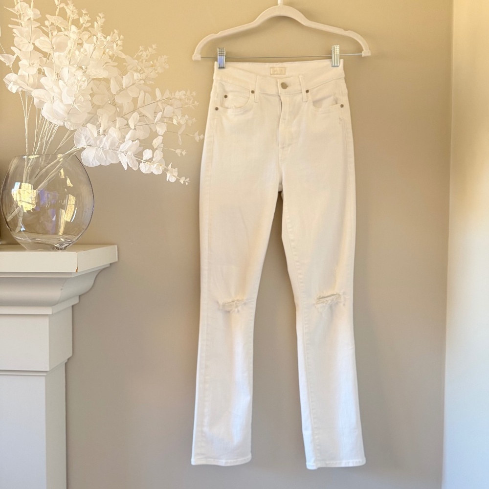 Mother High Waisted Rascal Ankle in Little Miss Innocent (Size 24)